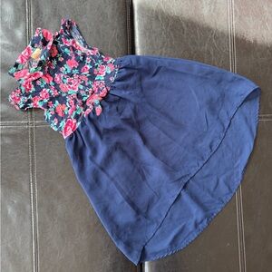 Faded Glory - Navy and Floral Dress